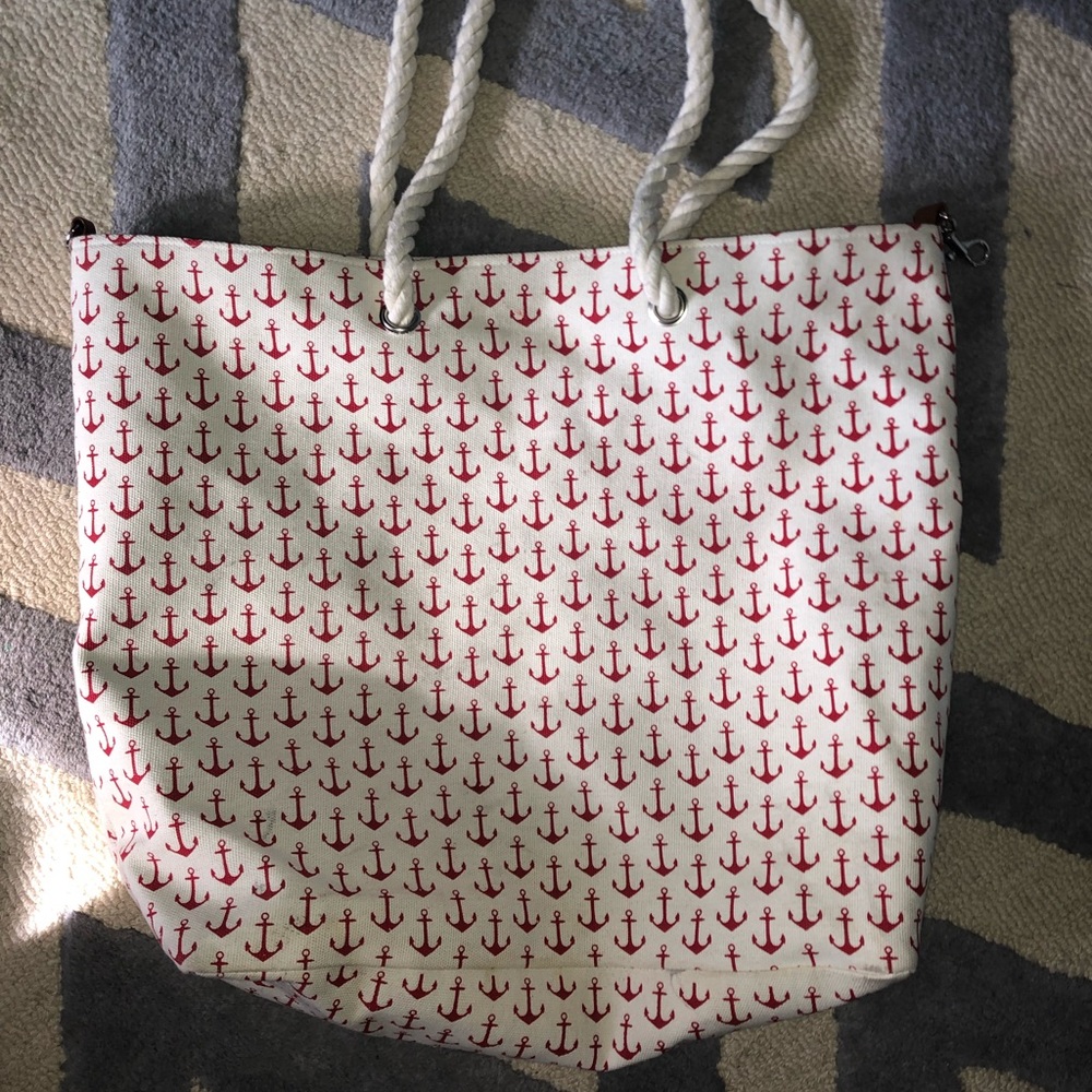 Anchor beach tote
